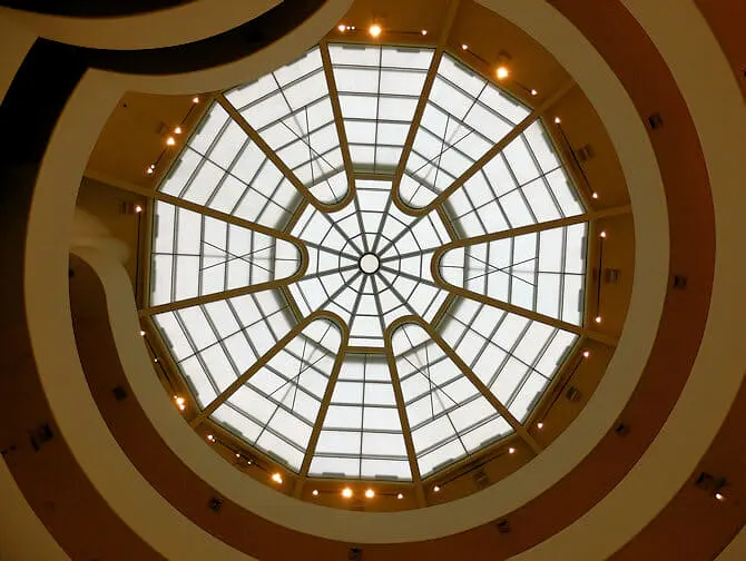 Guggenheim Museum em Nova York - Interior