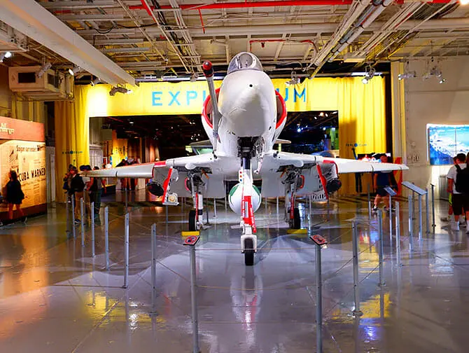 Intrepid Museum em Nova York - Caças