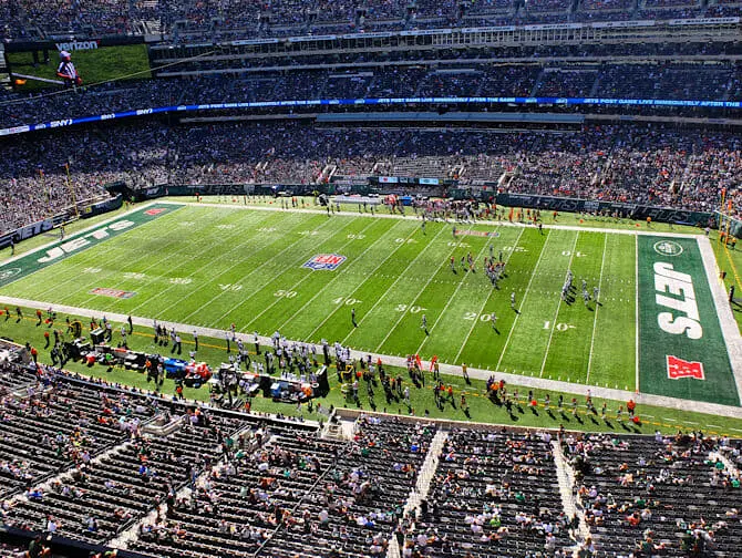 New York Jets - Jogo de Futebol Americano