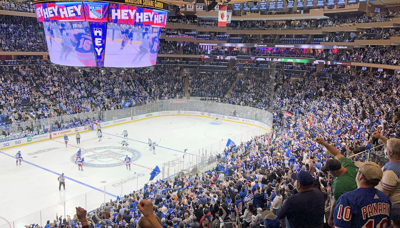 Ingressos para os New York Rangers - Madison Square Garden
