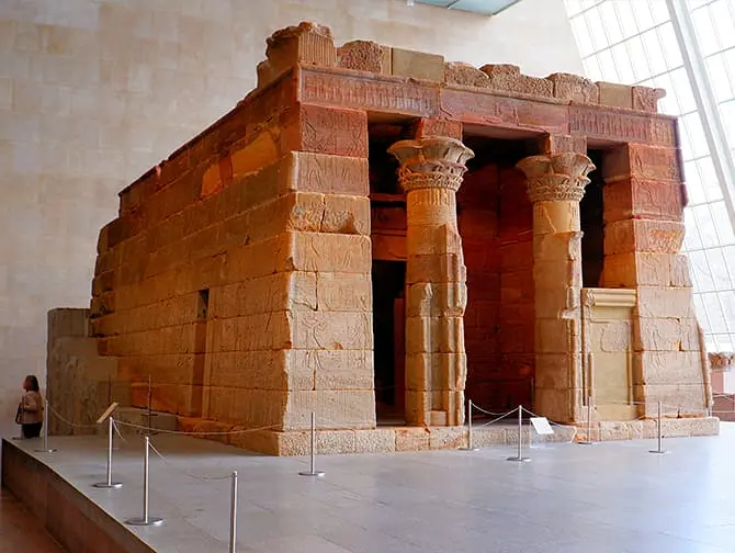 Metropolitan Museum of Art em Nova York - Templo de Dendur