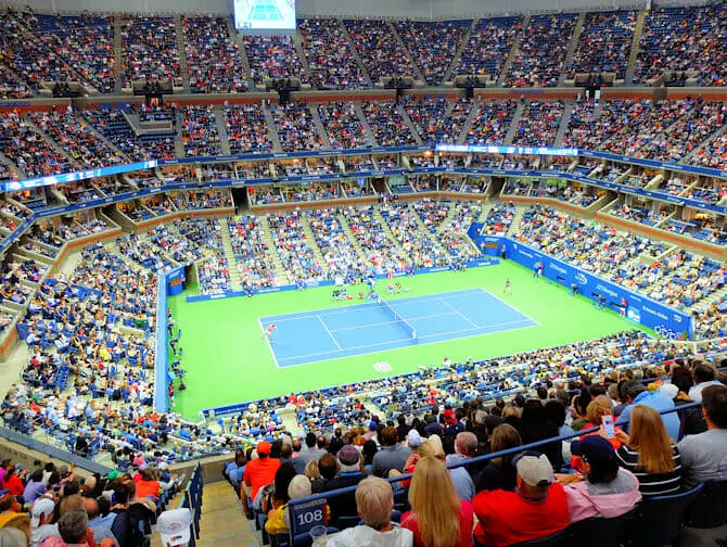 Ingressos para o US Open Tennis - Partida