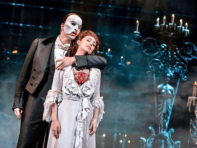 Ingressos para O Fantasma da Ópera na Broadway - O Fantasma e Christine
