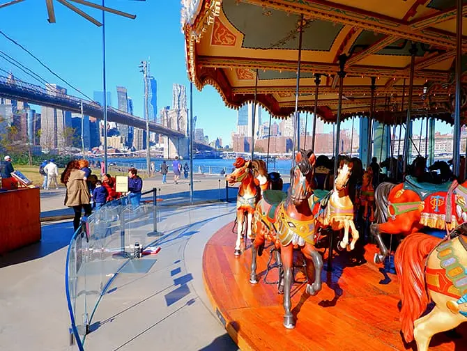 Jane's Carousel em Nova York