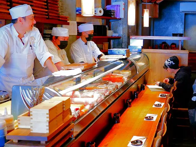 O melhor sushi de Nova York