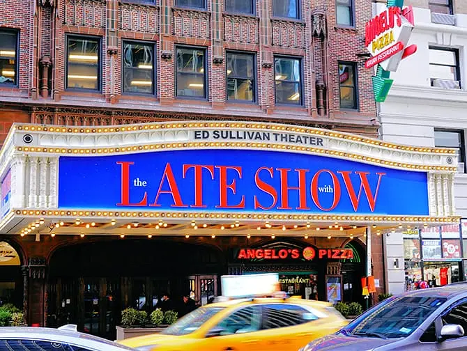 Programa de TV em Nova York