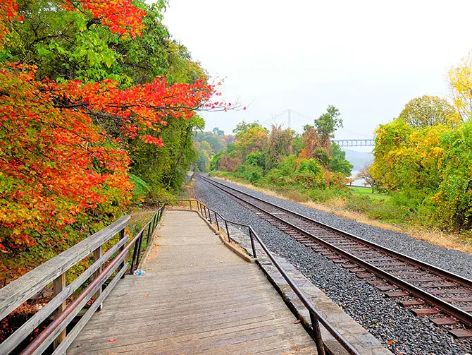 Passeio de Nova York para Bear Mountain - Linha do Trem