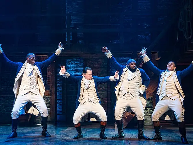 Ingressos para Hamilton na Broadway - Um show de hiphop