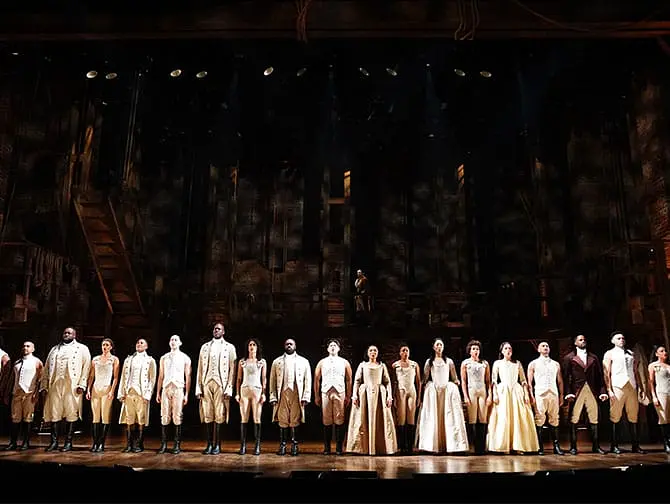Ingressos para Hamilton na Broadway - Elenco