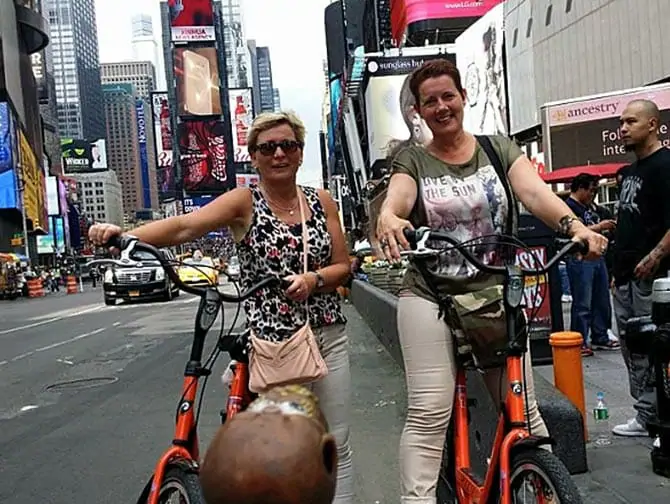 Excursão de bicicleta por Manhattan