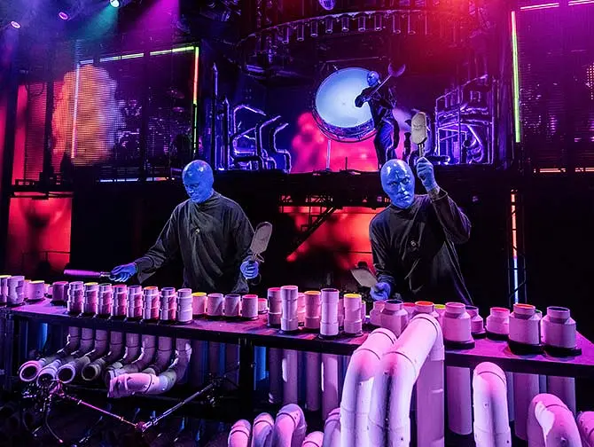 Ingressos para Blue Man Group em Nova York - Cenario