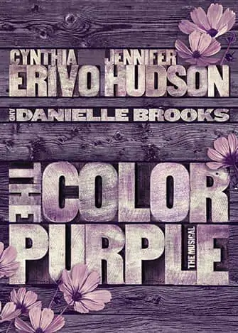The Color Purple na Broadway - Poster