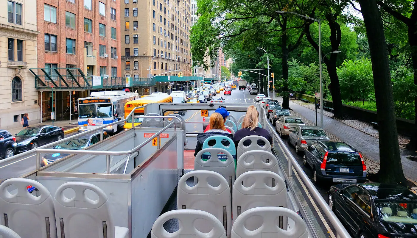 Ônibus turístico Gray Line em Nova York - Guia