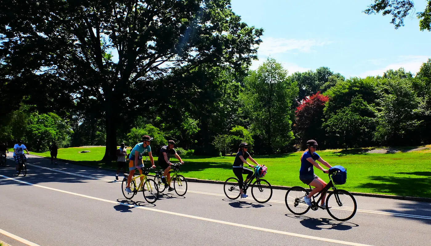 Ciclismo em Nova York - Ciclistas