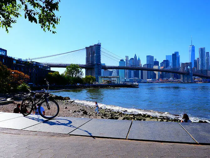 Aluguel de bicicletas em Nova York - Brooklyn Bridge