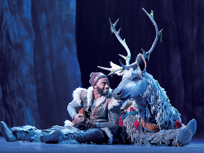 Ingressos para Frozen na Broadway - Kristoff e Sven