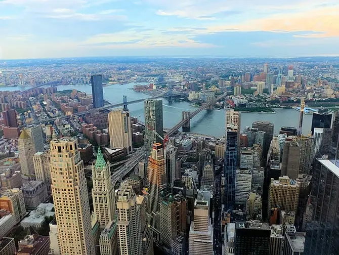 As melhores vistas de Nova York - One World Observatory