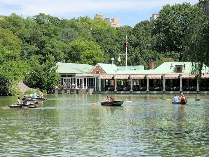 Aluguel de Barco a Remo no Central Park - The Loeb Boathouse