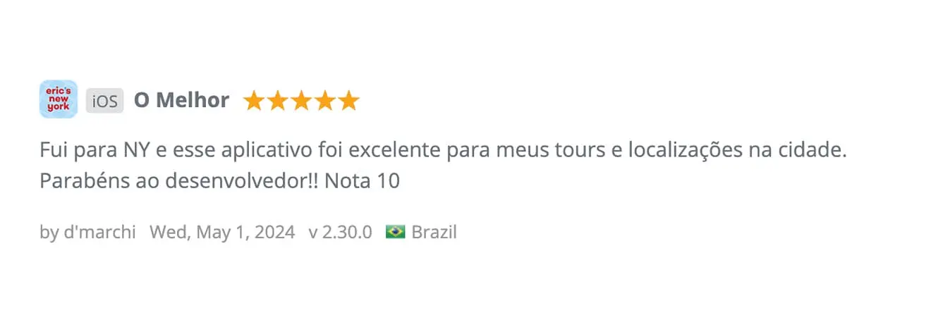 App review BR 2