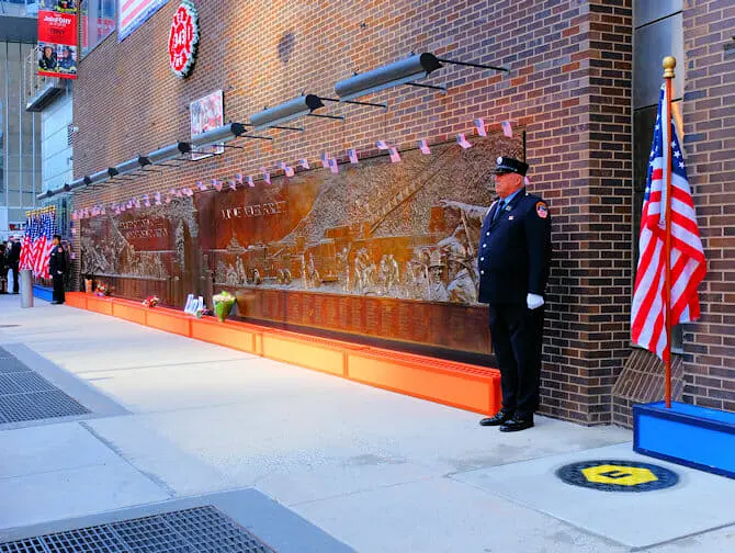 11 de Setembro em Nova York - Parede Memorial