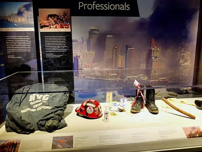 9/11 Tribute Museum em Nova York - Artefatos