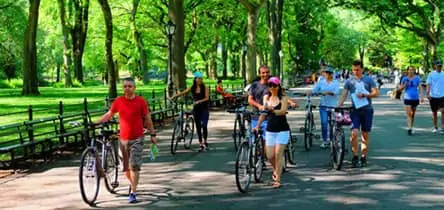 Excursões de bicicleta