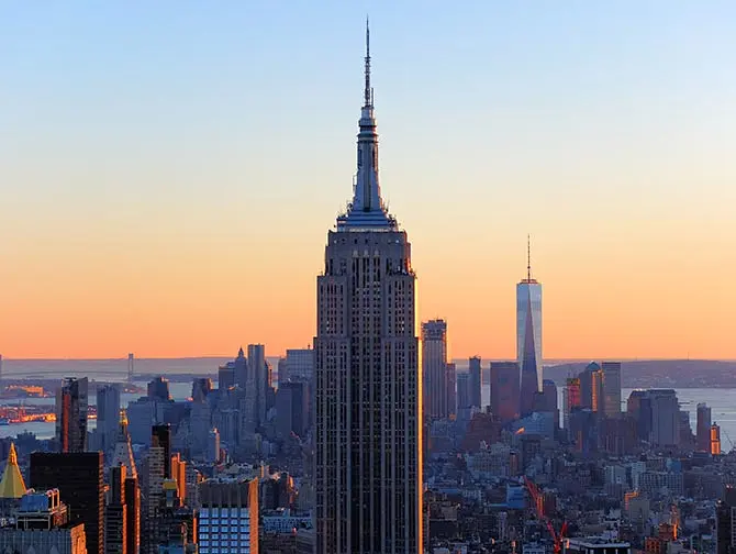 Diferença entre o New York Sightseeing Flex Pass e o New York Explorer Pass - Empire State Building