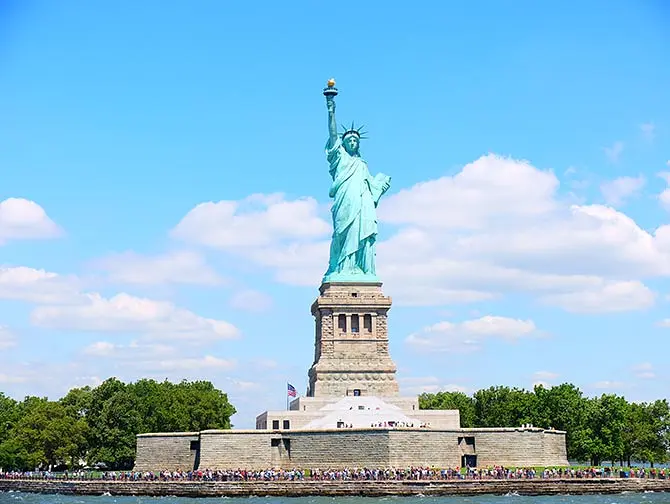 Diferença entre o New York Sightseeing Flex Pass e o New York Explorer Pass - Estátua da Liberdade