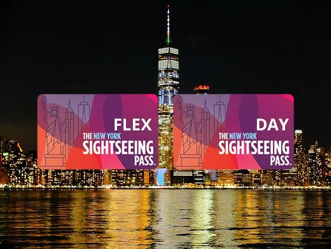 Diferença entre o New York Sightseeing Flex Pass e o Sightseeing Day Pass