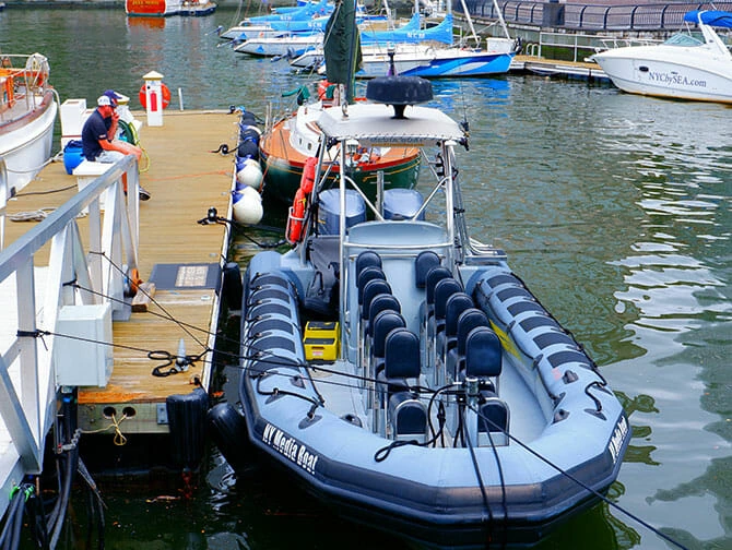 Passeio de Barco de alta velocidade em Nova York - Barco RIB