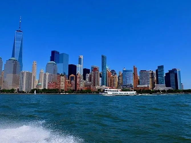 Passeio de Barco de alta velocidade em Nova York - Vista a partir do barco