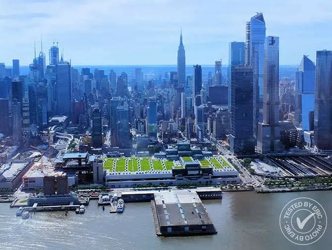 Passeio de helicóptero em Nova York - Voando sobre o Hudson
