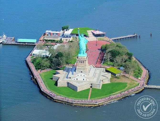 Passeio de helicóptero em Nova York - Estátua da Liberdade