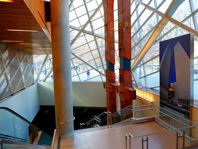 911 Museum in New York Twin Towers