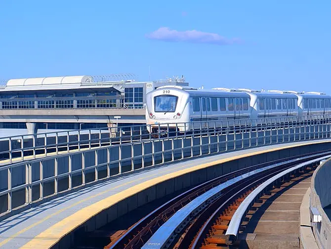 AirTrain do JFK em Nova York