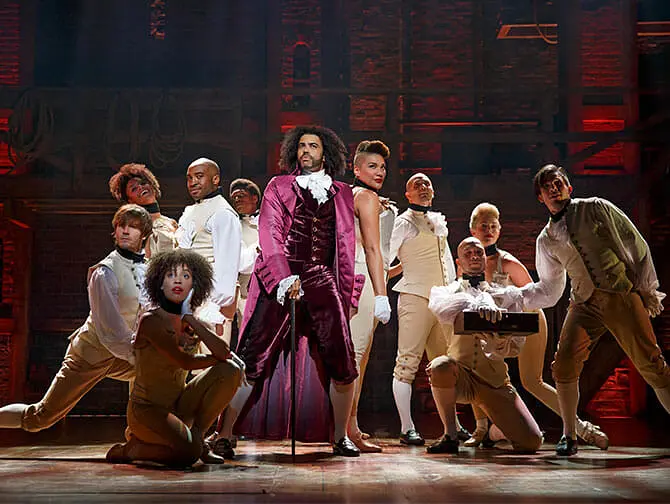 Ingressos para Hamilton na Broadway - A Empresa