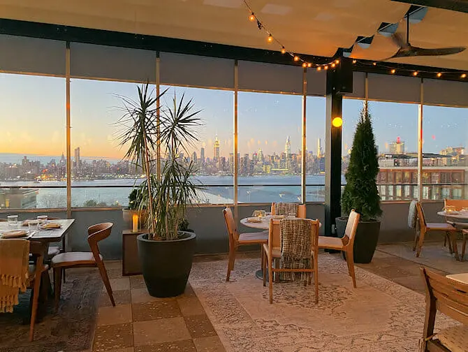 O que fazer em Williamsburg - Jantar com Vista