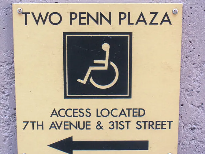 Acessibilidade para pessoas com deficiência em Nova York