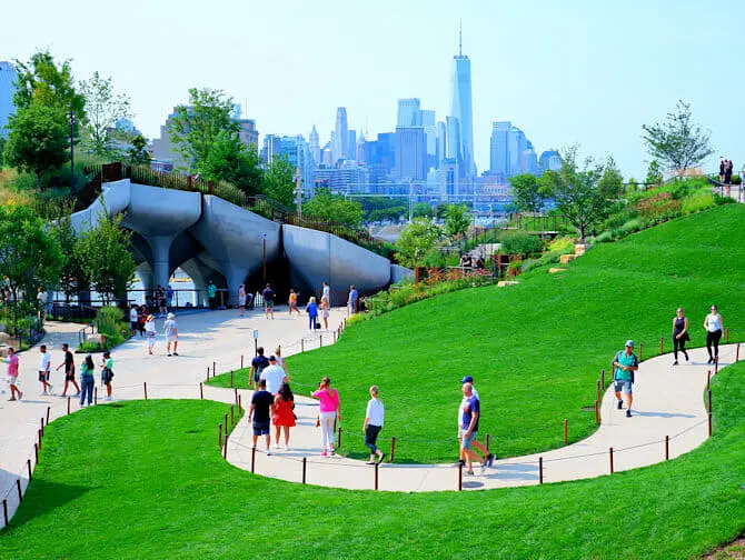 Little Island em Nova York - Oásis verde