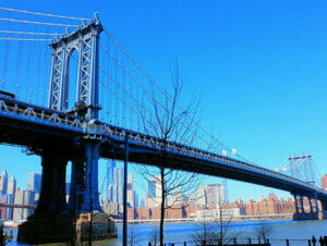 Manhattan Bridge em Nova York
