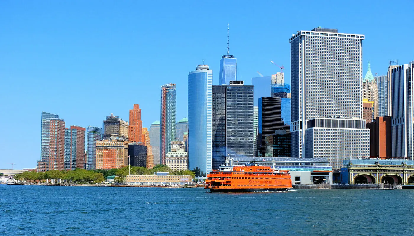 Staten Island em Nova York - Horizonte