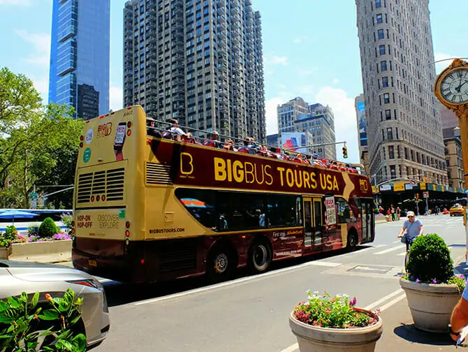 Nova York para Quem Não Fala Inglês - Big Bus