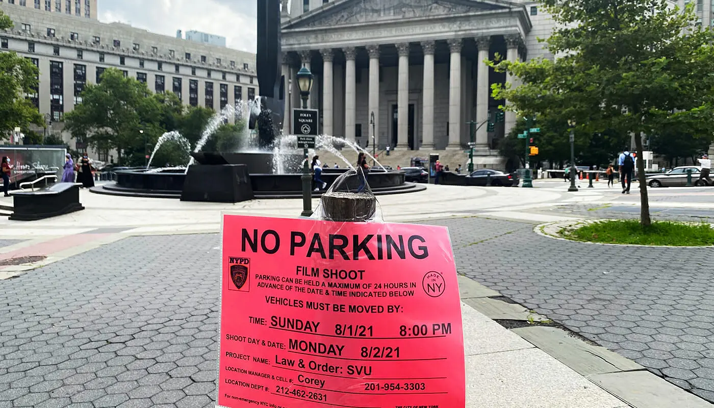 Locações de Filmes em Nova York - Não estacione