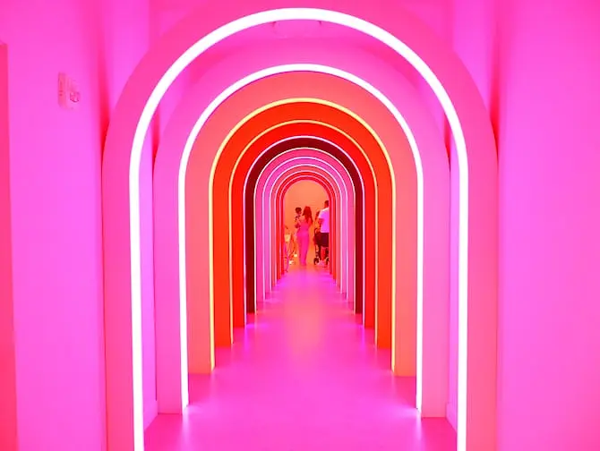 Museu do Sorvete em Nova York - Metrô rosa