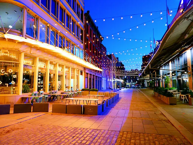 O que fazer em South Street Seaport - À noite