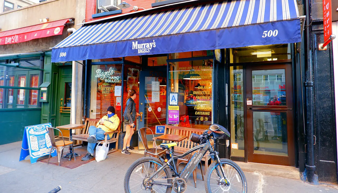 Melhores Bagels em Nova York - Murrays Bagels