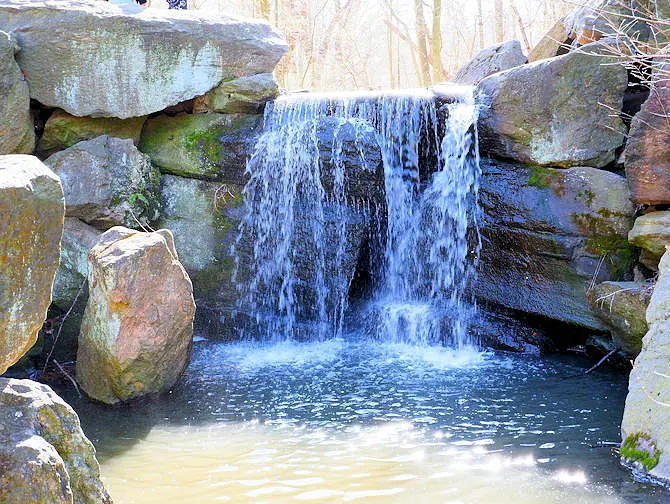 Central Park em Nova York - Cachoeira