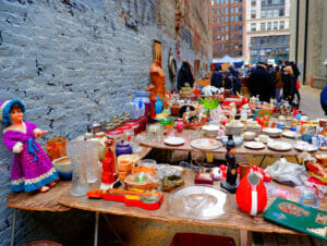 Mercados de pulga em Nova York