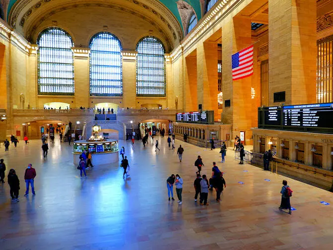 Metro-North Railroad em Nova York - Grand Central em Nova York