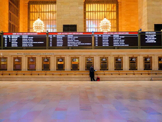 Metro-North Railroad em Nova York - Bilheterias